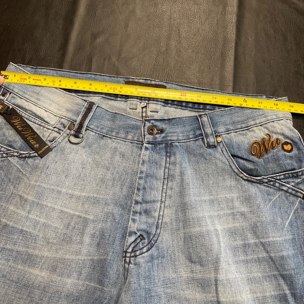Wu Tang Wu Wear Vintage Jeans 36/36. New With Tags. Baggy Fit - Picture 8 of 12